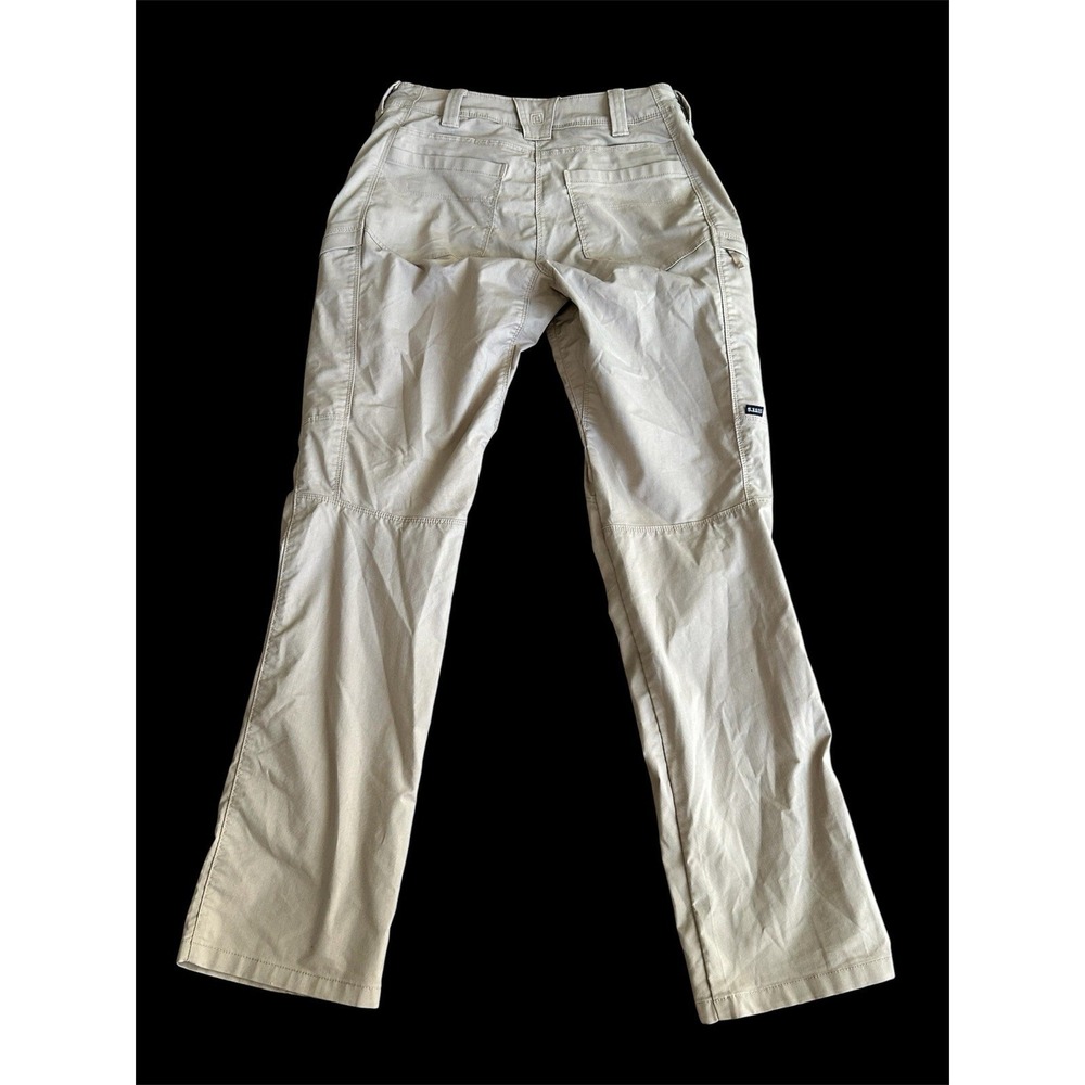 5.11 Tactical Apex Cargo Pants Khaki Stretch Canvas Utility Pants 8 Regular - Picture 6 of 10